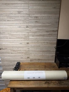 Phillip Jeffries Beige Natural Textured wallpaper brand new - Picture 1 of 8