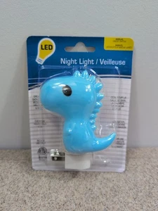 Intertek LED Night Light Blue Bird Dinosaur 120 Volt NEW Bedroom Bathroom Hall - Picture 1 of 4