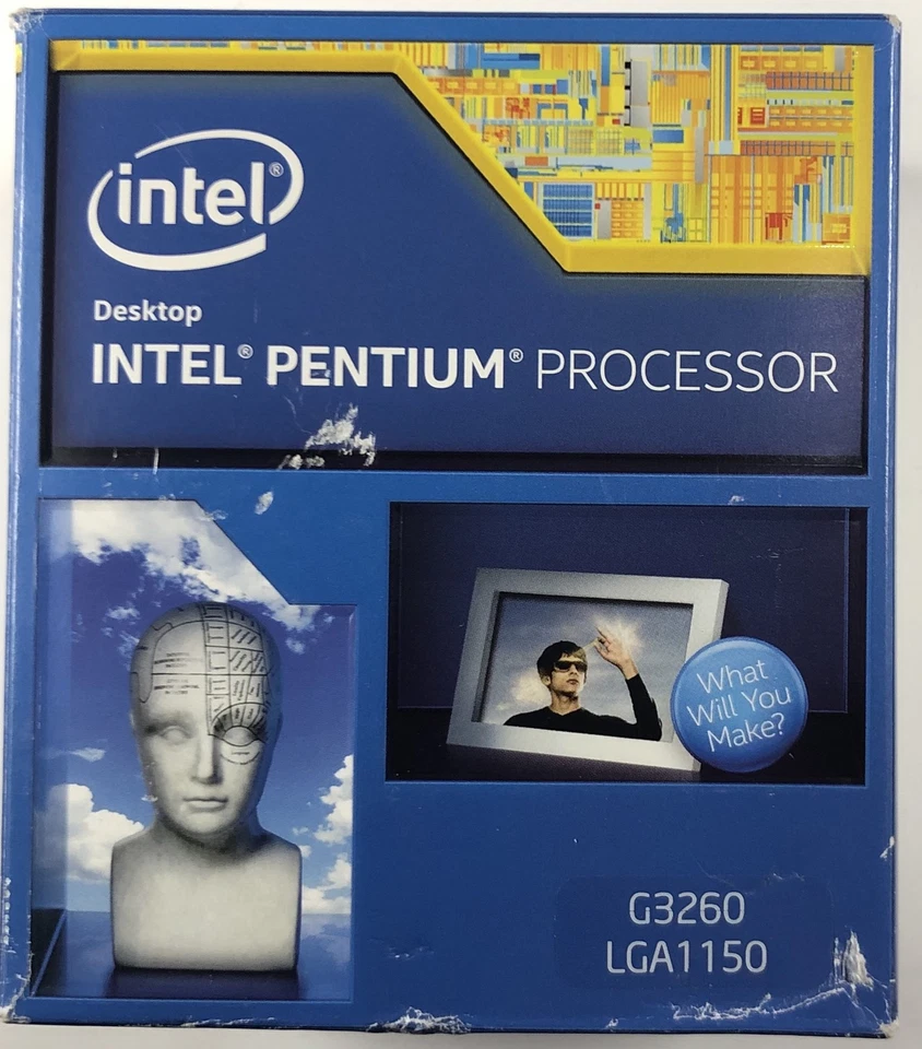 Intel Pentium G3260 Desktop CPU Processor- BX80646G3260 - Image 1 of 1
