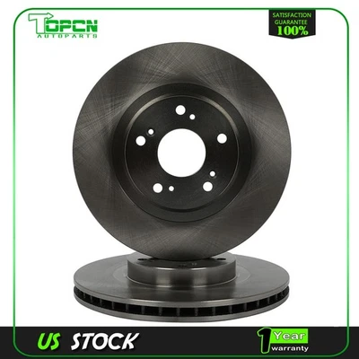 2PCS Front Brake Rotors Discs 300mm For ACURA CSX Type-S 2007 2008 2009 2010 Foto 1 de 4