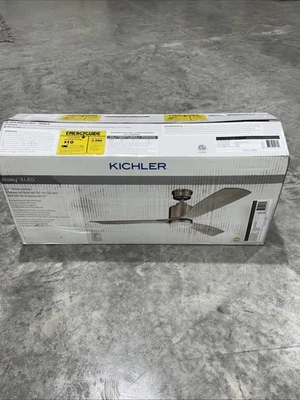 Ventilador de techo interior LED 52" Kichler 300027 Ridley II - bronce Foto 1 de 4