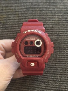 Reloj CASIO G-SHOCK GD-X6900HT-4 Heathered Series Rojo Japón - Imagen 1 de 5