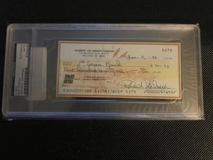 Bob Gibson St. Louis Cardinals Signed Check PSA/DNA Autograph  - Picture 1 of 2