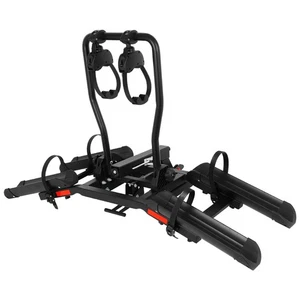 Soporte de enganche para portabicicletas con rampa: 170 libras portabicicletas para automóvil, neumático de hasta 5" - Imagen 1 de 9