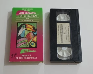 Art Lessons for Children with Donna Hugh [VHS 1994] Volume  5 - Picture 1 of 4