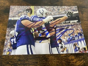 Brandon Stokley Autographed 4x6 Photo NFL Indianapolis Colts Denver Broncos  - Picture 1 of 1
