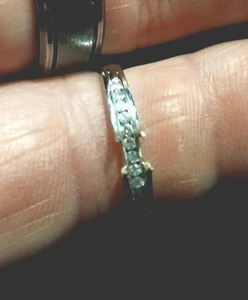 Natural Diamond Semi-Mount Ring 14K White GOLD - Picture 1 of 6