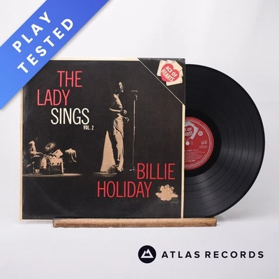 Billie Holiday The Lady Sings - Vol. 2 Mono Reissue LP Vinyl Record - VG+/VG+ - Image 1 of 4