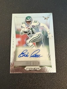 2024 PANINI PRIZM DECA ERIC ALLEN Phildelphia Águilas Autógrafo - Corte - Imagen 1 de 2