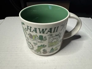 Taza de café de cerámica Starbucks Been There Series HAWAII 14 OZ 2023 - Imagen 1 de 4