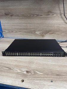 Dell PowerConnect 2848 48-portowy przełącznik sieciowy Ethernet z uszami stelażowymi - Zdjęcie 1 z 7