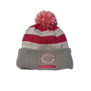 Chicago Bears Rosa y Gris Concientización sobre el Cáncer de Mama Gorro Invierno NFL Mujer’s Sombrero - Imagen 1 de 8