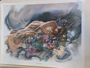 Lee Bogle "Sueños de Primavera" Edición Limitada Firmada Numerada #1/995 Sin Certificado de Autenticidad  - Imagen 1 de 5