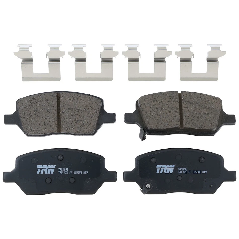 Juego de pastillas de freno traseras TRC1093 TRW de 2 ruedas para relé Chevy Chevrolet Uplander Foto 1 de 1