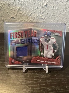 Maglia RC Rookie 2024 Topps Chrome Malik Nabers primo anno tessuto - Foto 1 di 2