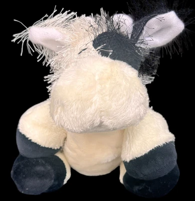Cow Plush Ganz Black & White 6"  Stuffed Animal Toy Eat More Chicken - Image 1 of 4