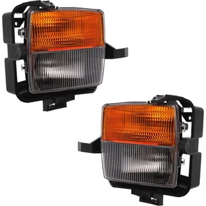 Fog Light Set For 03-07 Cadillac CTS Left and Right Side with Turn Signal Light - Picture 1 of 10
