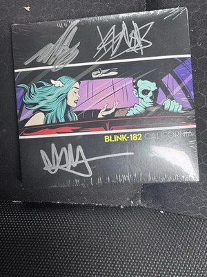 Signed & Sealed Blink 182 California CD - Image 1 of 2