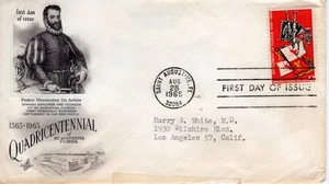 400th ANNIVERSARY OF ST. AUGUSTINE, FLORIDA - 1565-1965 - DC1947 - Picture 1 of 1
