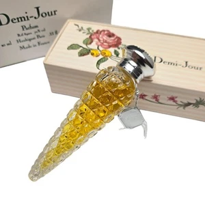 Vintage Houbigant Paris Demi-Jour Parfum 10 ml / 0,33 oz reines Parfüm Flakon MIB - Bild 1 von 16
