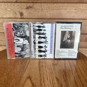 10,000 Maniacs Cassette Lot Of 3 Blind Man’s Zoo, In My Tribe, The Wishing Chair - Imagen 1 de 5