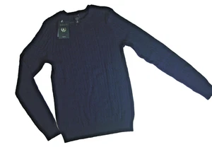 NWT IZOD WOMENS YOUNG LADIES GIRLS INDIGO SWEATER COTTON EXTRA SMALL C168 - Bild 1 von 2