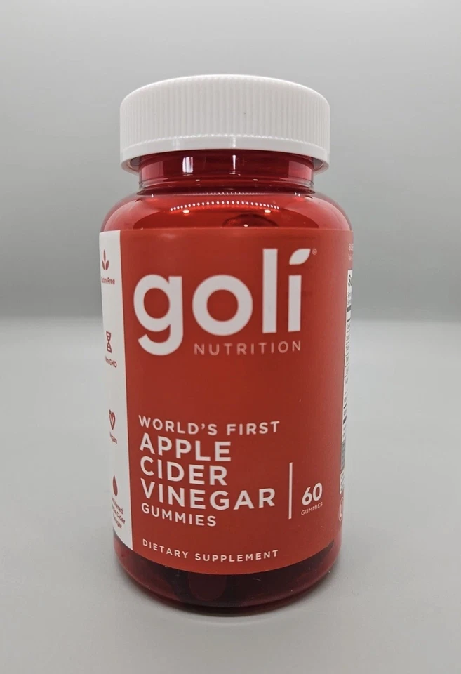 5 Packs Goli Nutrition Apple Cider Vinegar Gummies - 60 count - Worldwide - Image 1 of 1