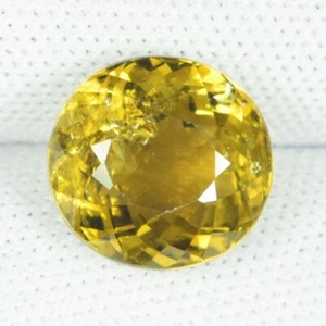 4,17 ct RARISSIMA TORMALINA ELBITE NATURALE GIALLO RAME VEDI VDO 4C - Foto 1 di 3