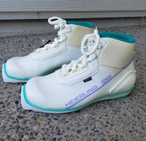 Heierling Tourer SNS Mujer Zapatos Esquí Deporte Blanco Thinsulate Talla 37 Raro - Imagen 1 de 11