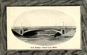 Albert Lea,MN New Bridge Freeborn County Minnesota Postcard - Picture 1 of 2