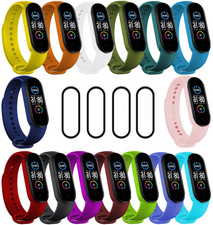 SET 15 CINTURINI CINTURINO BRACCIALE XIAOMI MI BAND 5 SOSTITUTIVO +4 PELLICOLA