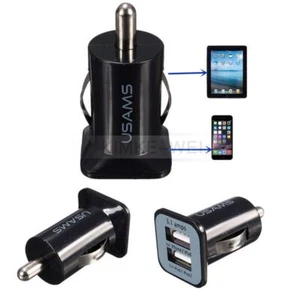 Dual Port 3.1A USB Car Charger Adapter For Samsung/Apple iPhone 4s 5 6 iPad iPod - Picture 1 of 3