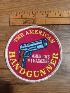 The AMERICAN HANDGUNNER America's #1 Magazine 4" Patch - Bild 1 von 2