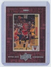 1999-00 Upper Deck Michael Jordan Basketball Cards Chicago Bulls #UD1