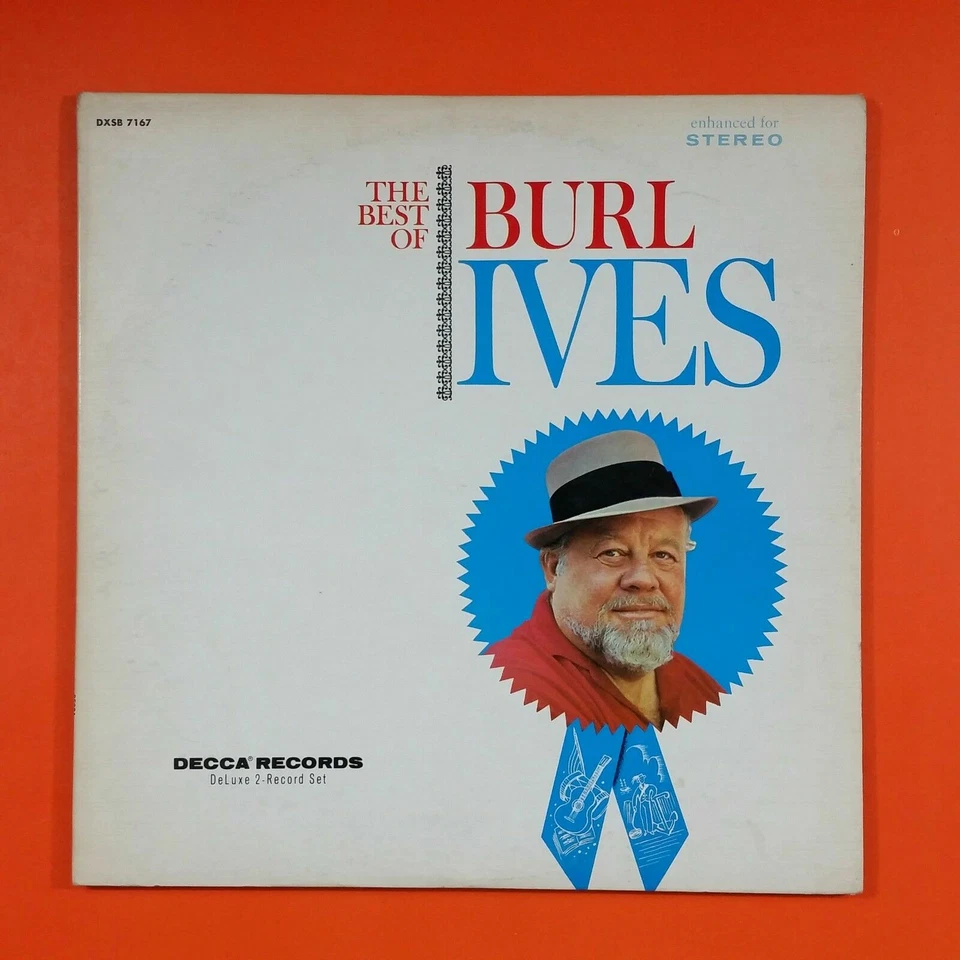 BURL IVES Best Of DL 4102 Dbl LP Vinyl VG+ Cover VG++ GF - Image 1 of 1