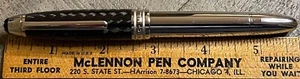 Montblanc 146 Fountain Pen in Steel with Carbon Fibre Cap - 18k Broad Nib (*) - Picture 1 of 15