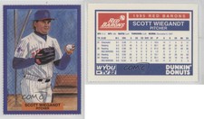 1995 Dunkin' Donuts Scranton/Wilkes-Barre Red Barons Singles Scott Wiegandt