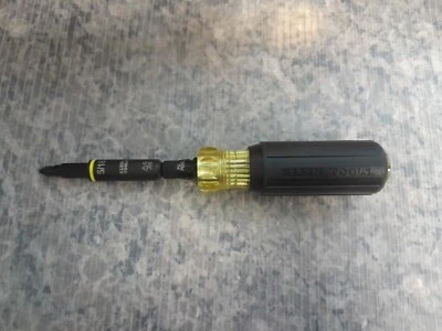 Klein Tools 32500HDRT 11-in-1 Ratcheting Impact Rated Screwdriver / Nut Driver - Image 1 of 2