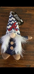 Atlanta Braves Gnome Stuffed Animal Memory Company MLB Baseball Logo - Bild 1 von 2