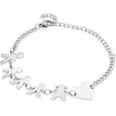 Bracciale Famiglia Donna Family Story My Life offerta classico cod. FSY16BS-MMM - Immagine 1 di 4