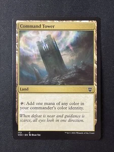 MTG Commander: Innistrad Crimson Vow #172 Command Tower NM - Picture 1 of 2