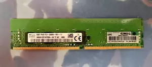 HP 840755-091 8GB 1Rx8 PC4-21300 DDR4 2666MHz RDIMM Server Memory - Picture 1 of 2