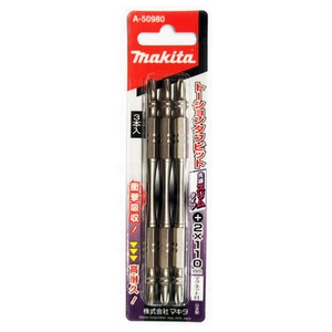 Makita A-50980 Pack 3er Torsionsschlagschrauber Schraubendreher Bohrer Bits 110 mm Japan - Bild 1 von 4