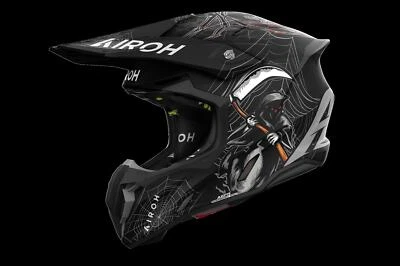 Airoh Twist 3 Arcade Matt Adult MX Helmet Motocross Off-Road Enduro Racing - Image 1 of 3