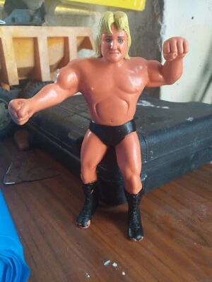 Figura de acción de lucha libre vintage LJN WWF Greg Valentine - Imagen 1 de 4