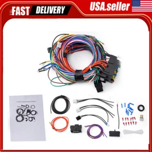 Fit 55 -59 Chevy Chevrolet Pickup Truck 12 Circuit Wiring Harness Wire Accessory - Bild 1 von 17