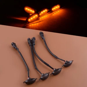 4x Front Grille Amber Lights Fit For Dodge Ram 2500 2019 2020 2021 - Picture 1 of 8