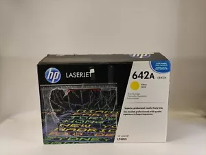 HP CB402A CLR LJ Yellow Print Cartridge - Picture 1 of 2