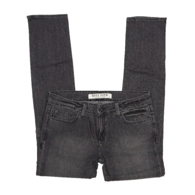 KILL CITY MUJER VAQUEROS RECTOS DENIM CON DETALLE DOBLADILLO CREMALLERA  Foto 1 de 4