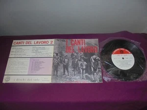 Various "I Canti Del Lavoro 2" 7" I Dischi Del Sole – DS 10 ITA GATEFOLD - Imagen 1 de 1